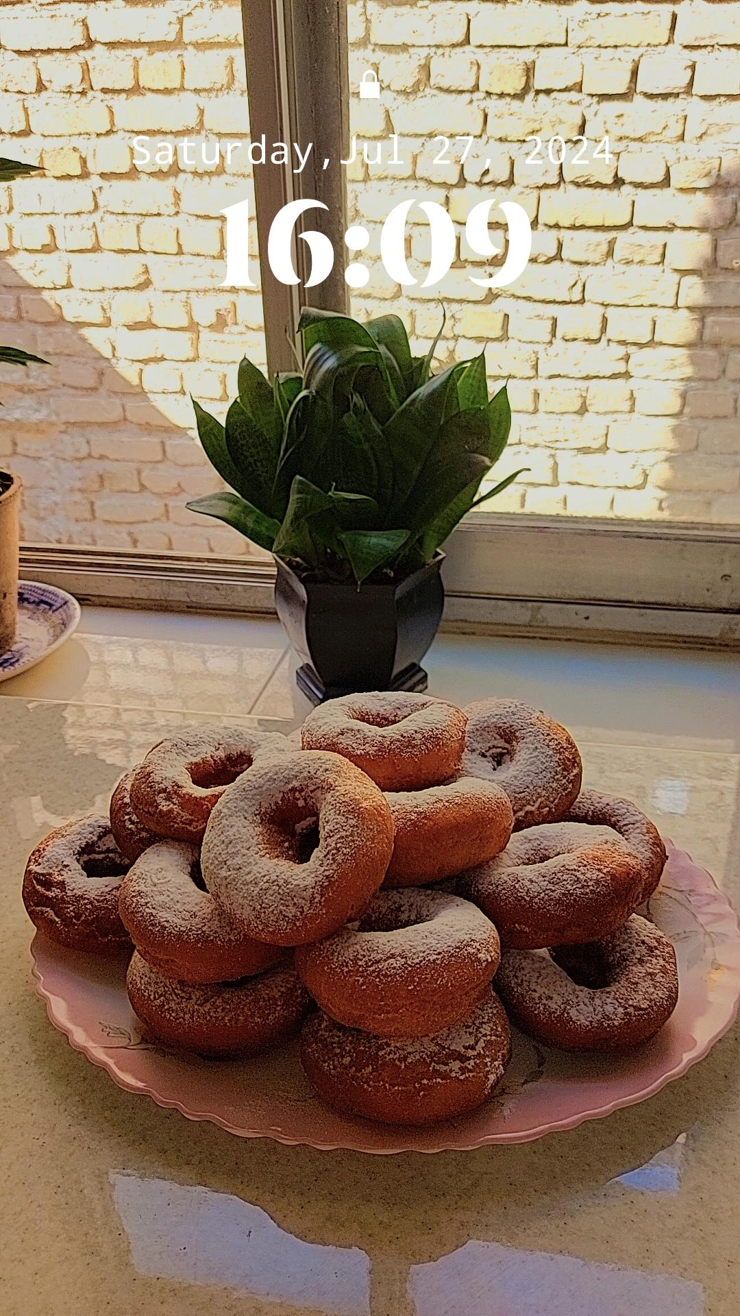 دونات نرم و پنبه ای