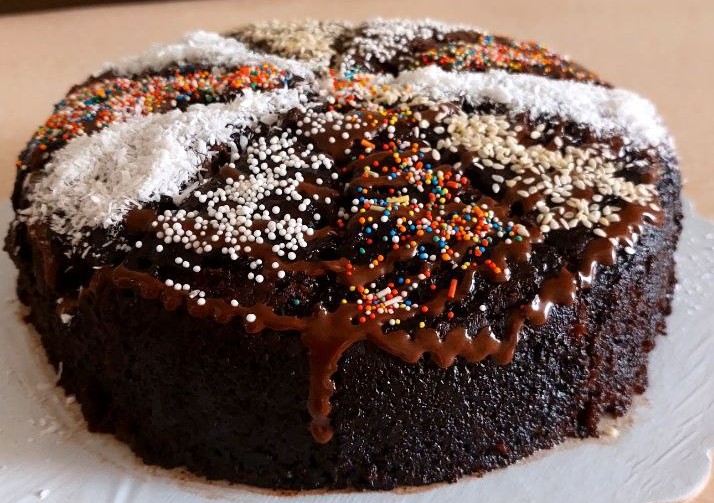 کیک خیس شکلاتی 