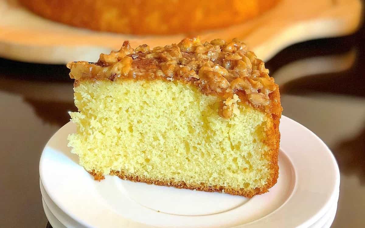 کیک عسل و گردو