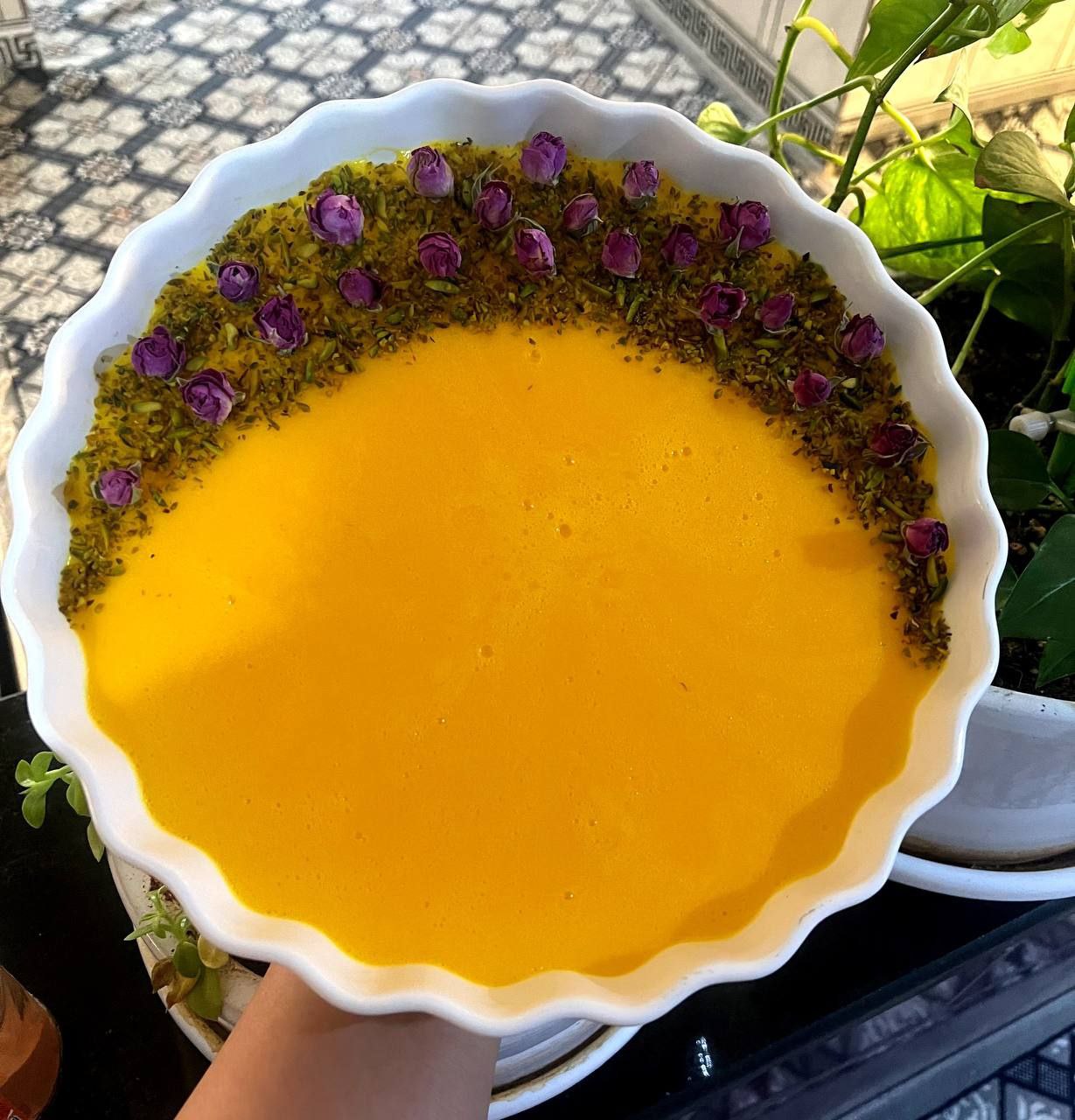 دسر زعفرونی