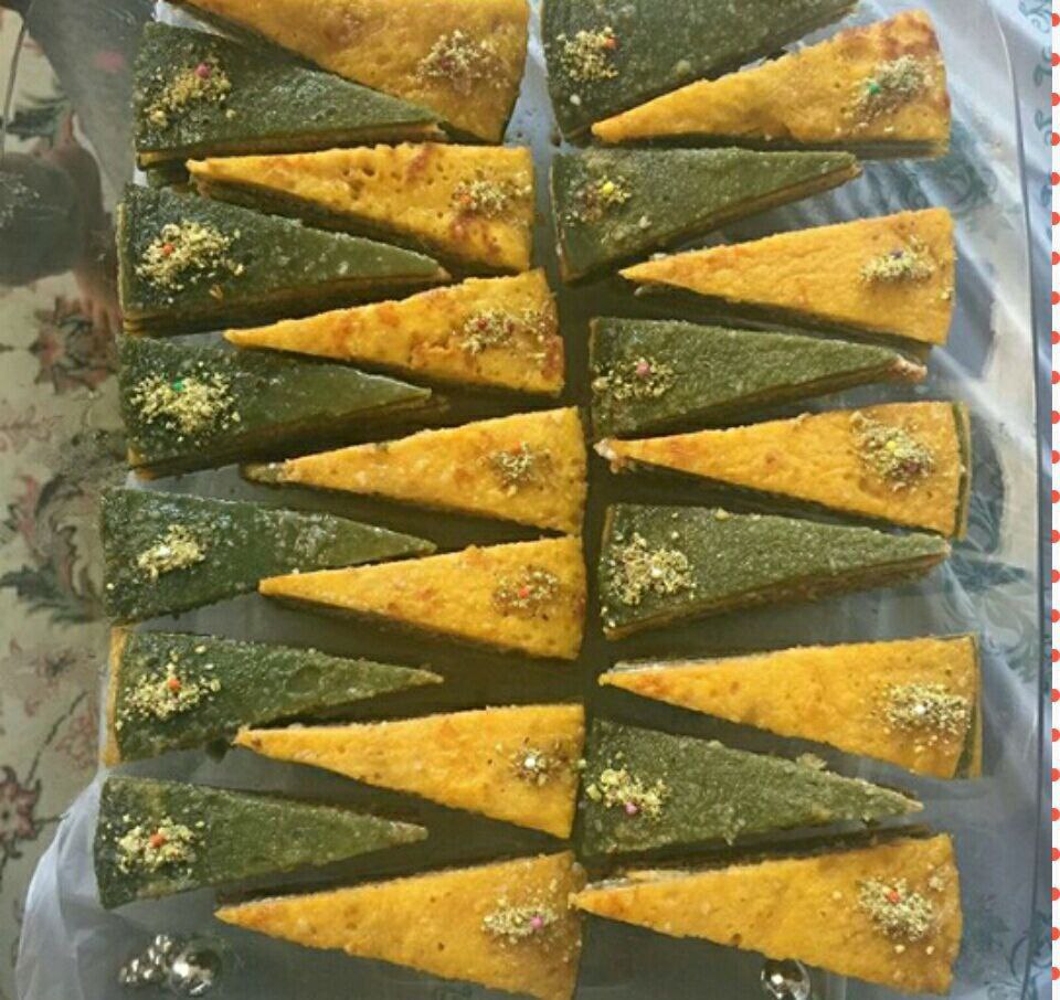 خاگینه ب هویج و اسفناج