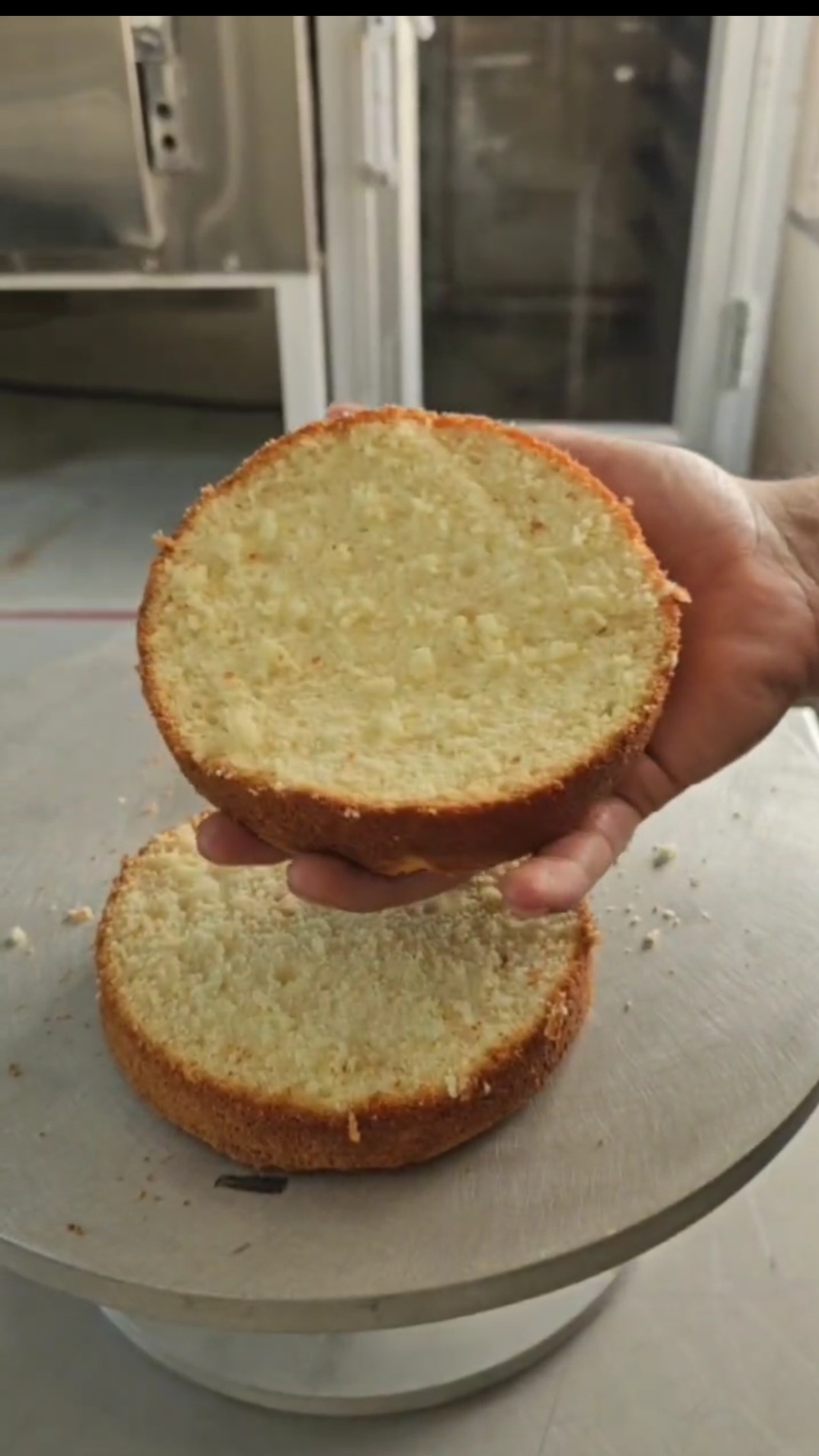 کیک اسفنجی پایه 