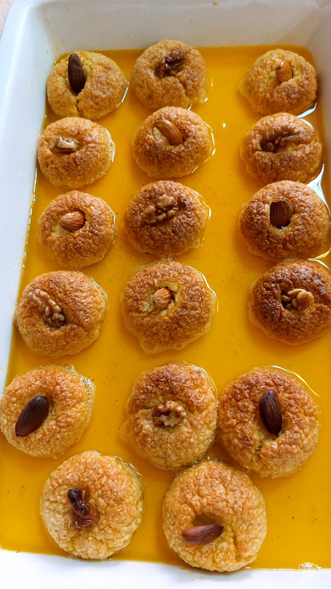 طرز پخت باقلوا نارگیلی آسون