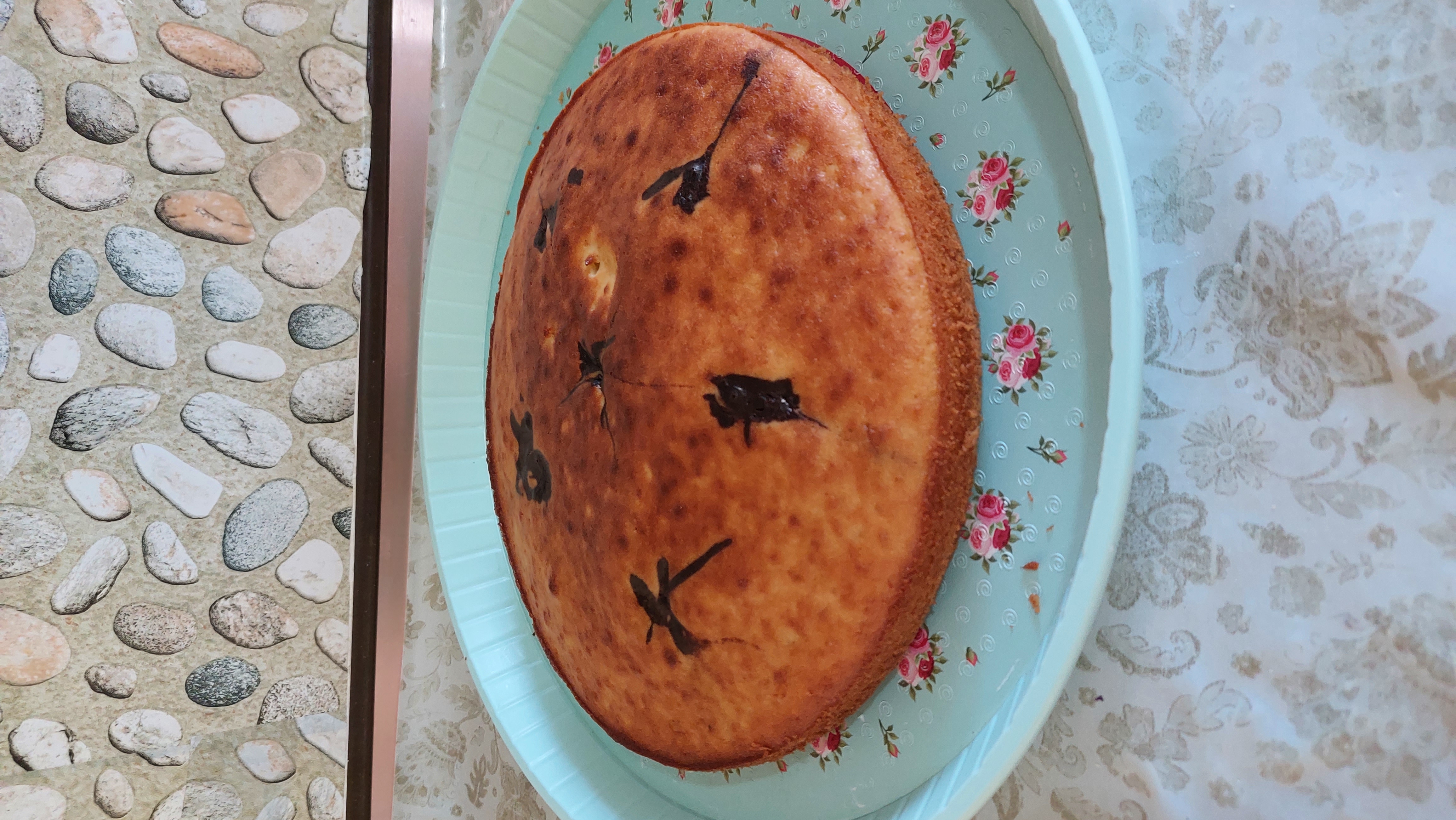 کیک رژیمی جو